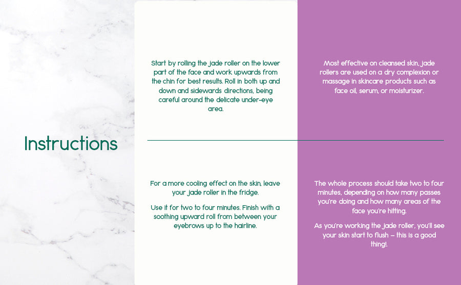 Jade Roller & Gua Sha Gift Box – Natural Facial Massage Set