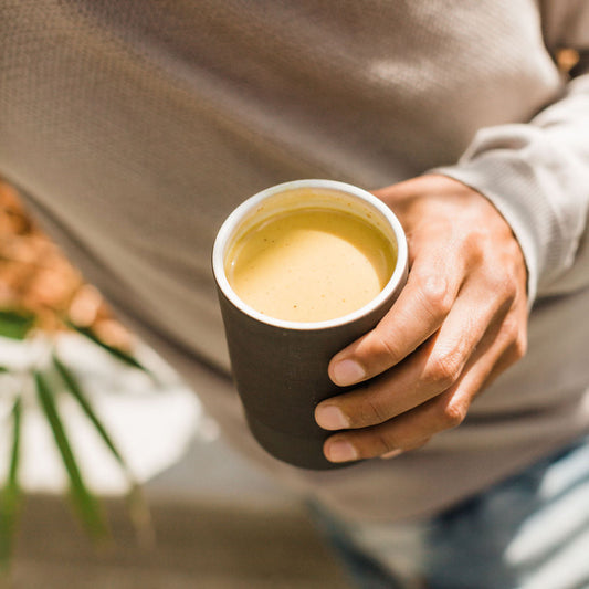 Golden Milk Latte Blend – Ayurvedic Turmeric Elixir with Ashwagandha & Shatavari