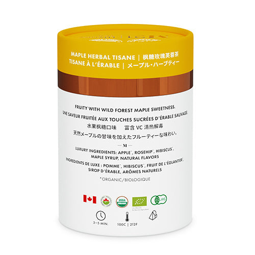 Maple Herbal Luxury Tea – 12ct Organic Wellness Blend (Caffeine-Free)