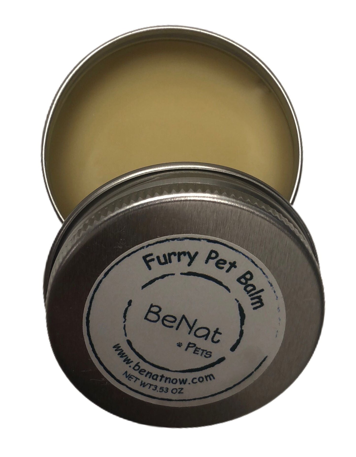 BeNat Furry Pet Balm – All-Natural Paw & Nose Moisturizer (0.9 oz)