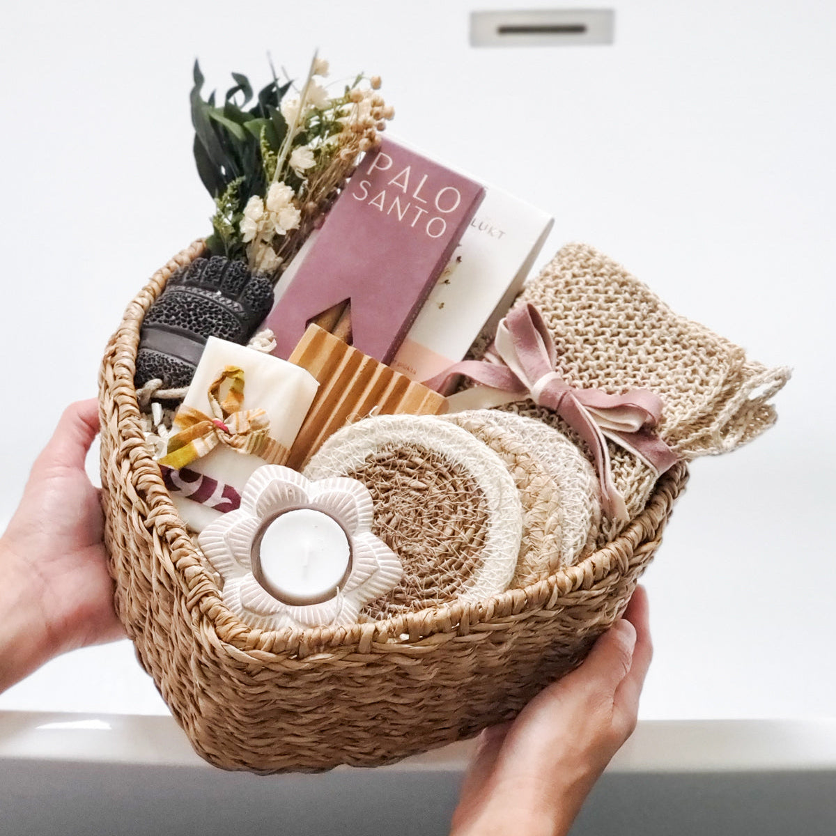 Relax & Restore Self-Care Gift Box – Healing Spa Basket for Mind, Body & Soul