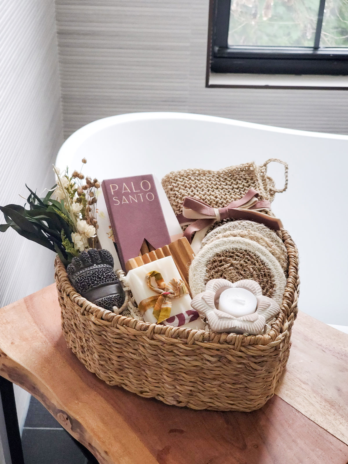 Relax & Restore Self-Care Gift Box – Healing Spa Basket for Mind, Body & Soul
