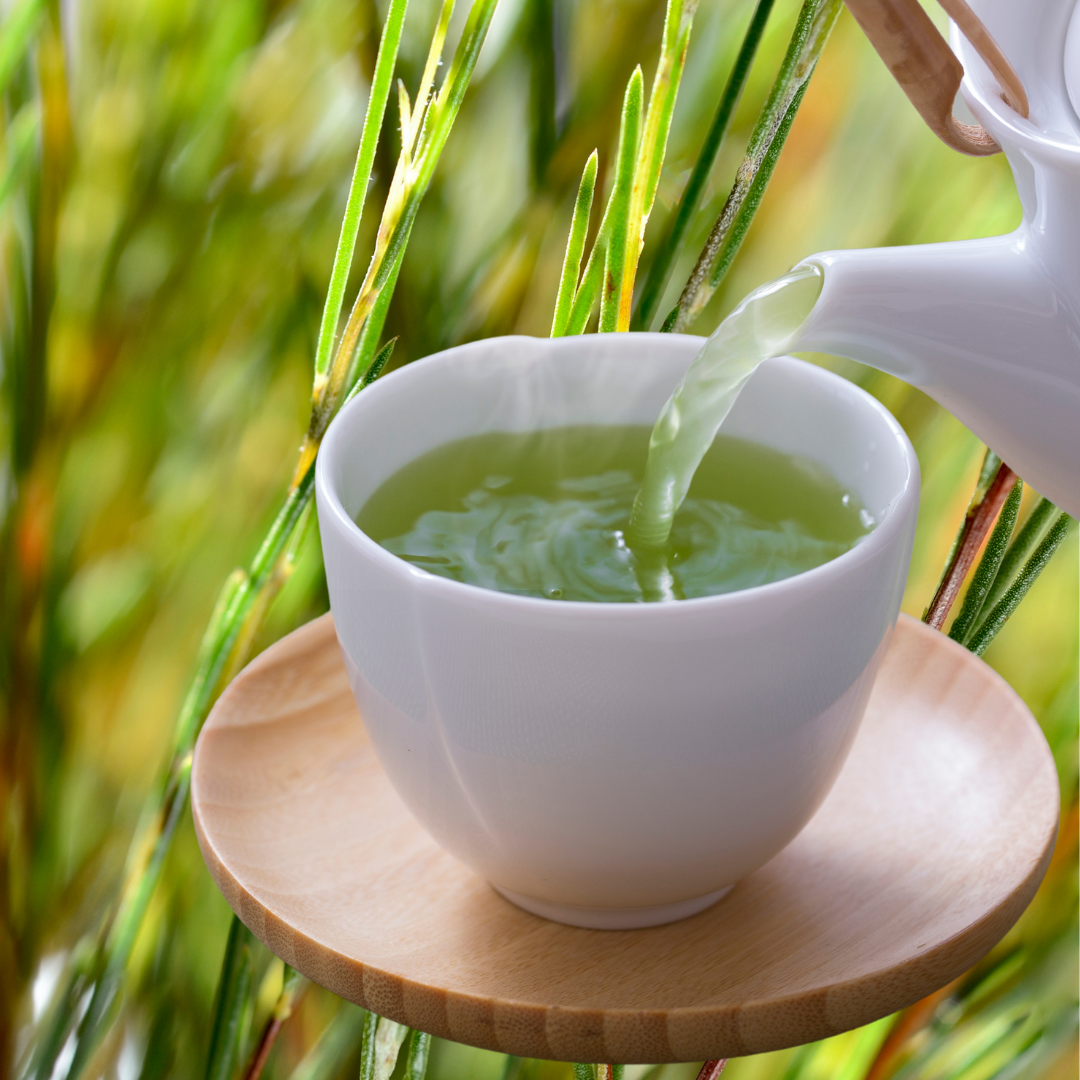 Organic Green Rooibos Loose Leaf Tea – 250g (Makes 100 Cups) | Antioxidant & Caffeine-Free Wellness Tea