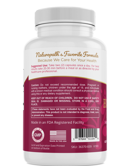 Beetroot Capsules – Natural Energy, Heart Health & Circulation Support Supplement