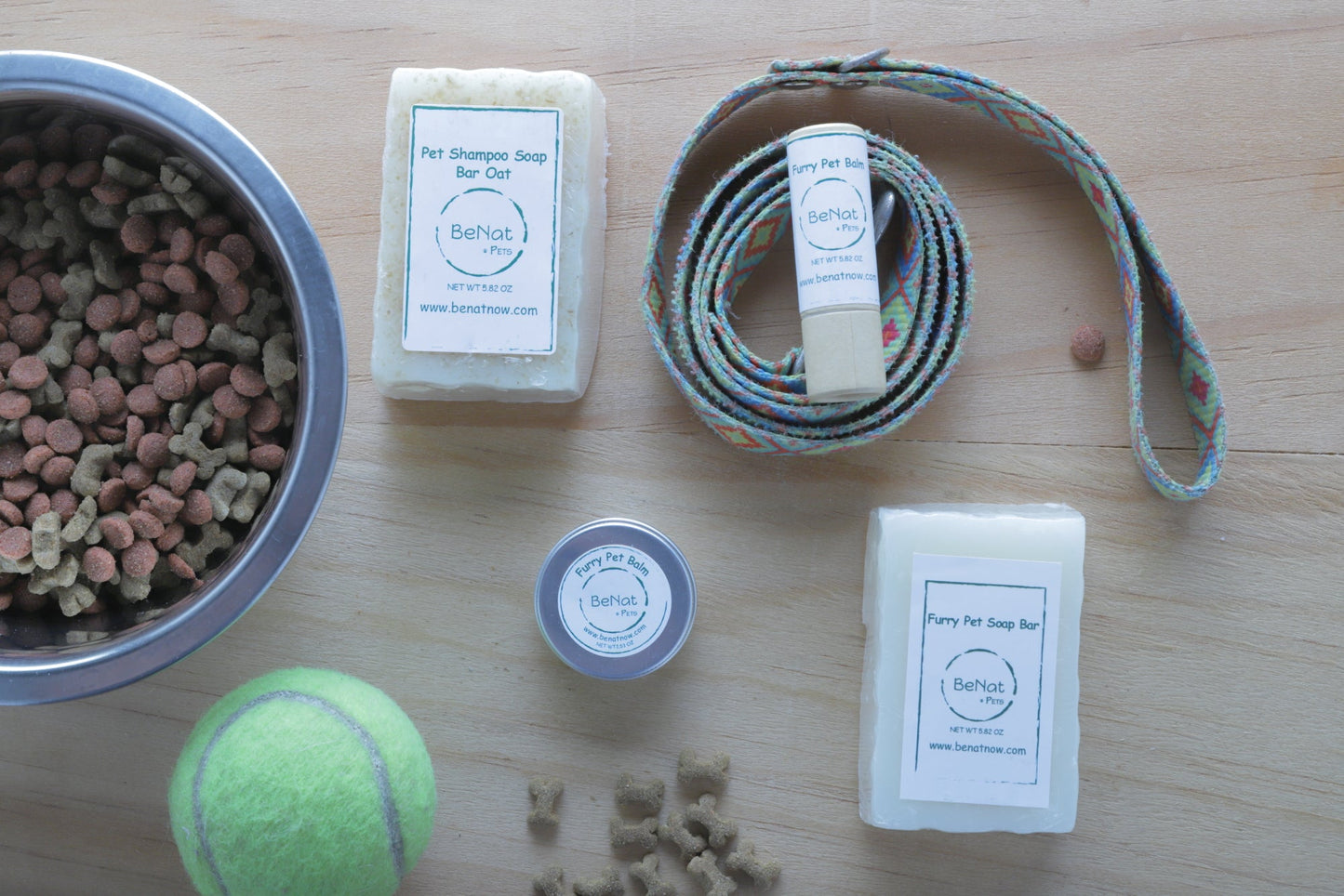 BeNat Furry Pet Balm – All-Natural Paw & Nose Moisturizer (0.9 oz)